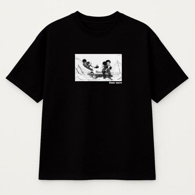 tshirt coupe regular noir modèle Frere