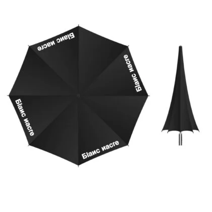 Parapluie pliant compact à logo